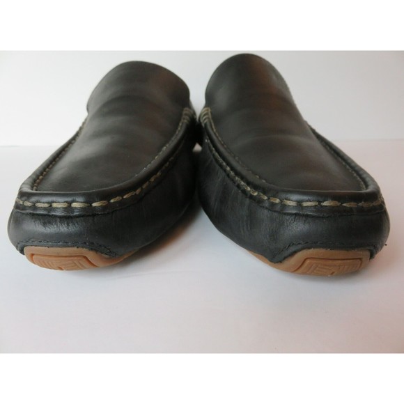 Cole Hann Somerset Venetian Driver Mocs C11402 Mens Sz 12 M Black Leather Golf - Picture 4 of 10